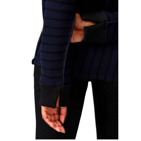 MM6 Maison Margiela navy striped sweater XS - Picture 5 of 10